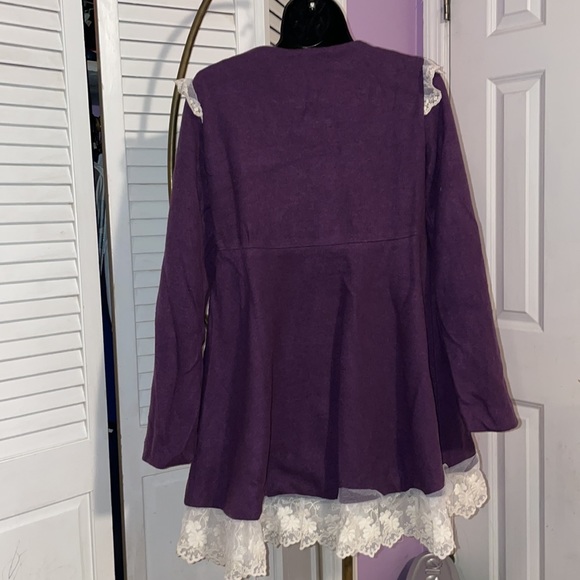 A’Reve Purple Jacket/Blazer - Size Small - Picture 4 of 11